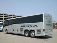 Adventure Bus Charter and Tours MCI G4100