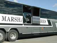 Hawkeye Stages Prevost H3-45 wheelchair door